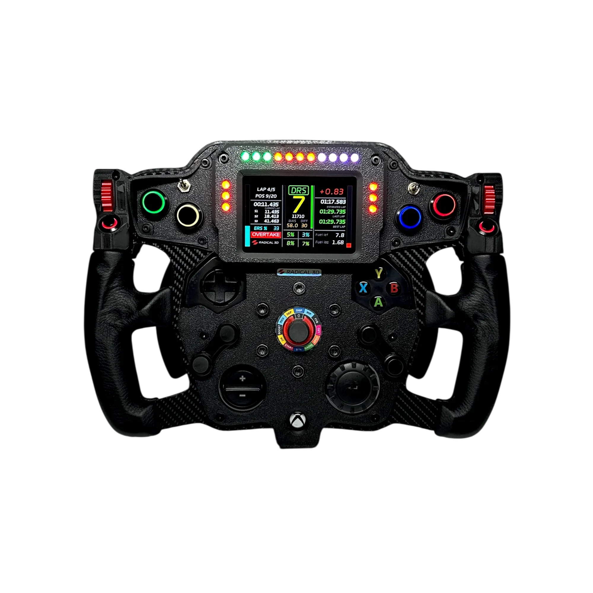 Volante Logitech G923 con mod Con pantalla integrada RBX V2